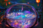 明光与月夜，中秋聚宝盆斗鱼游戏的创意解读