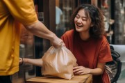 外卖送达后，如何领取？