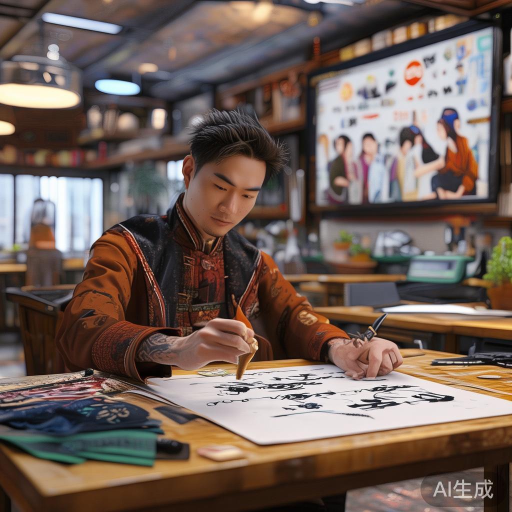 抖音书法怎么获客，从冷门艺术到流量密码的破圈之道 - 快讯网 - 分享生活资讯热点话题综合门户网www.dzjgm.com